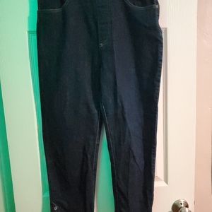Size XL Rock Steady Denim Capris